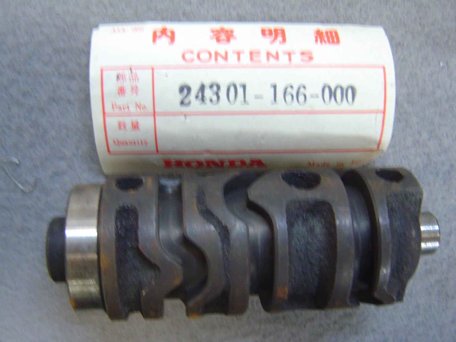 Barillet de boite MTX50SC MT50SA et H100S d'origine pour moto