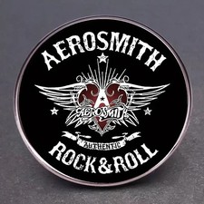 Image of Aerosmith enamel pin badge