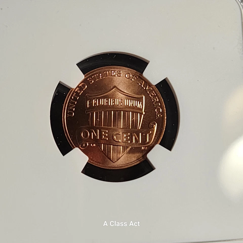 2019-W 1C First "W" Uncirculated Penny Cent NGC MS 70 RD LINCOLN LABEL t2790 - Image 4 of 4
