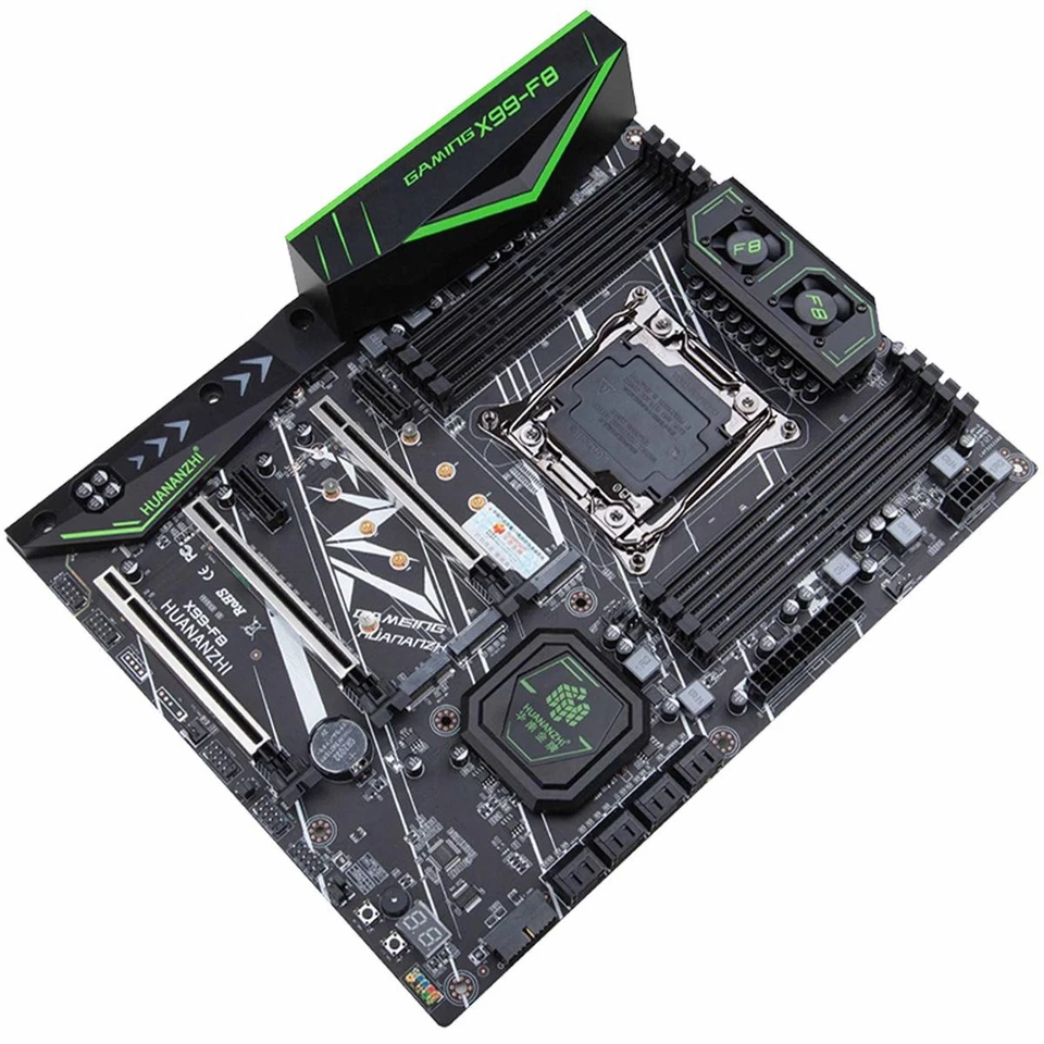Placa Base ATX X99 LGA 2011 V3 8 X Ranuras RAM DDR4 ECC Xeon + 2 X NVME + Wifi - Imagen 3 de 4
