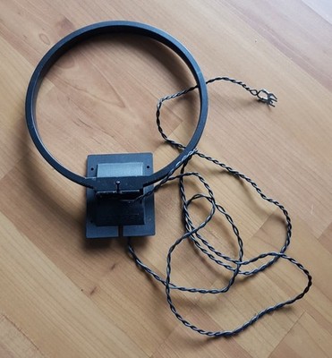 Original Bose Runde AM Loop Antenne mit Ständer Top