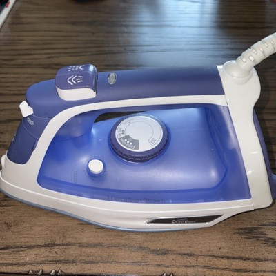 Hamilton Beach Full-Size Durathon Iron, White, Model# 19800F-Series D0132DX