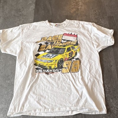 Fruit of the Loom Menards Racing NASCAR White Shirt 2XL
