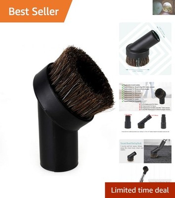 Universal 32mm Round Dust Brush - 25mm Hotse Hair Vacuum Attachment for Home
