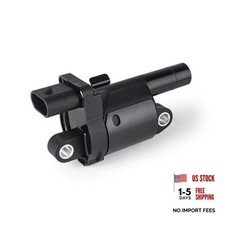Round Ignition Coil Pack Compatible with Set of 1 Round Ignition Coil Pack