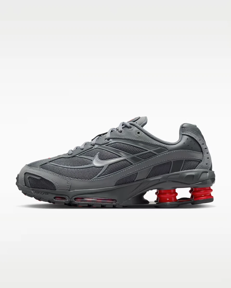 Nike Shox Ride 2 Smoke Grey University Red for Sale | Authenticity