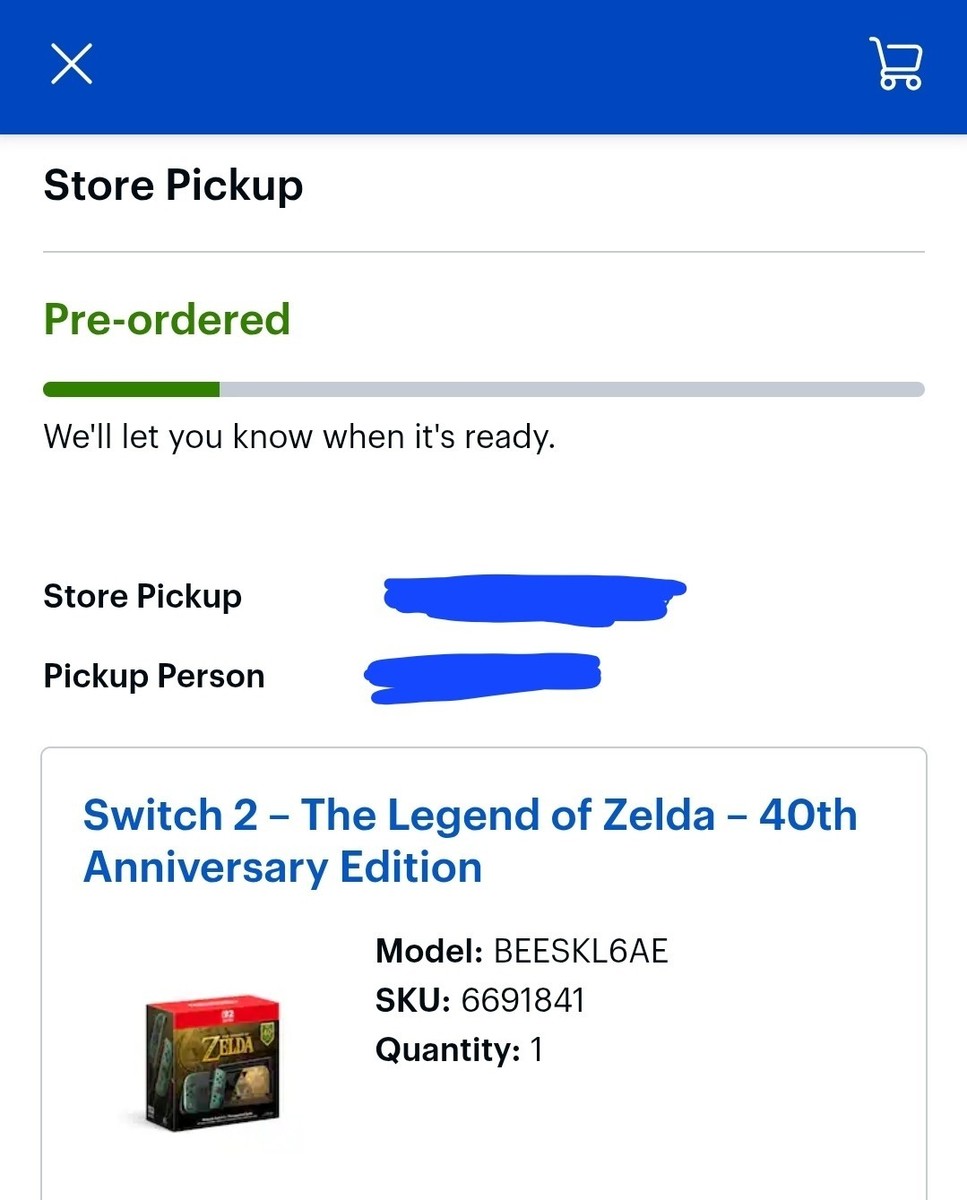 Nintendo Switch 2 The Legend of Zelda Edition 40th anniversary New