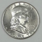 1949 Franklin Half Dollar Nice BRILLIANT UNCIRCULATED Silver 50c