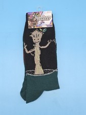 Marvel Guardians of the Galaxy I Am Groot Socks Size 6-12 NWT NEW