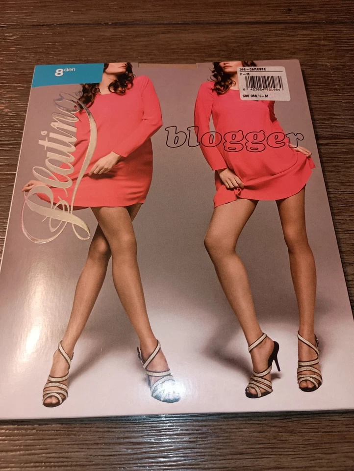 PLATINO BLOGGER 8 Denier Ultra Sheer Pantyhose Caresse - Image 1 of 4