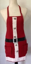 Mrs. Claus Christmas Kitchen Apron for Cooking, Baking, Crafting  Entertaining