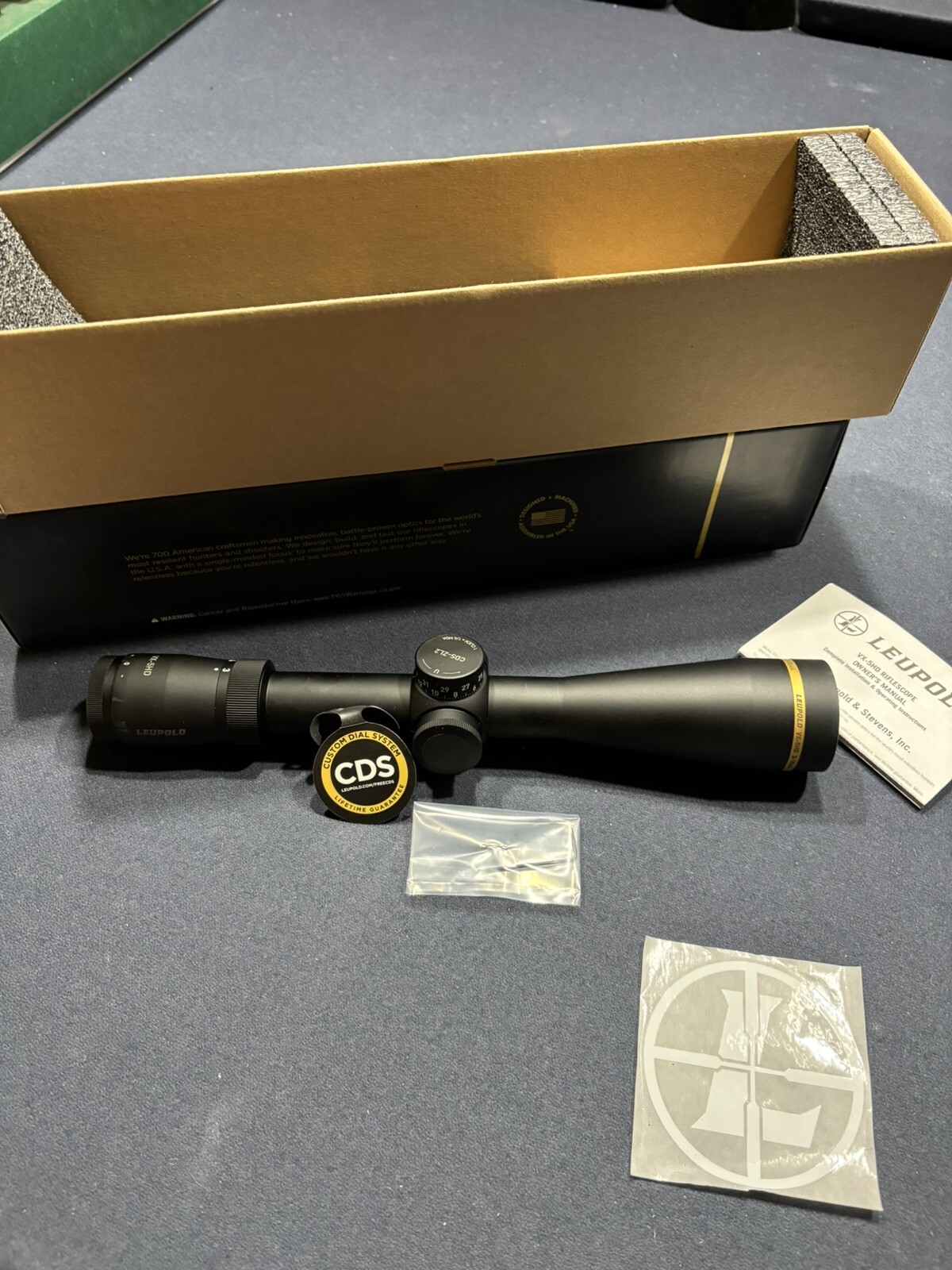 Leupold VX5HD 315x44mm CDSZL2 FireDot Duplex Reticle Matte Blackminty 30317013851 eBay