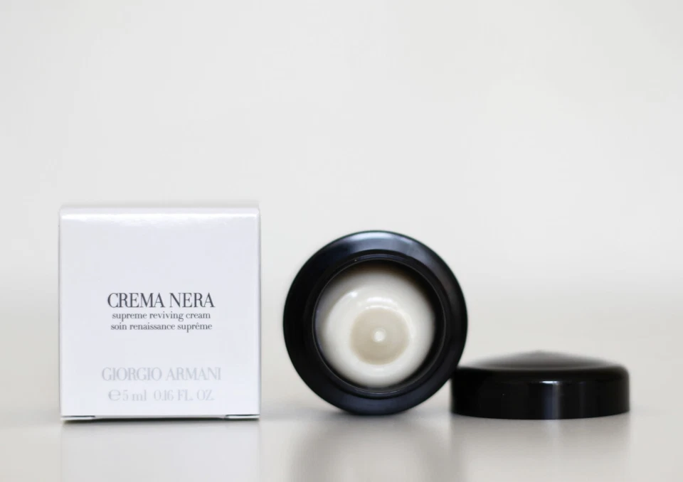 BNIB Armani Beauty Crema Nera Supreme Reviving Cream Deluxe Sample, 0.16 oz/5 ml Foto 2 de 2