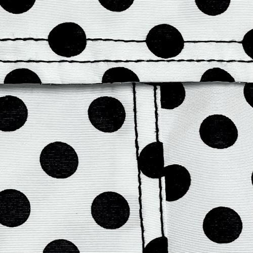 Jessica White Black Polka Dot Raincoat Jacket Sz L (14-16) - Picture 3 of 14
