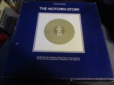 THE MOTOWN STORY 25周年 BOXセット モータウンストーリー THE MIRACLES, STEVIE WONDER, BRENDA HAOLLOWAY, DIANA ROSS & THE
