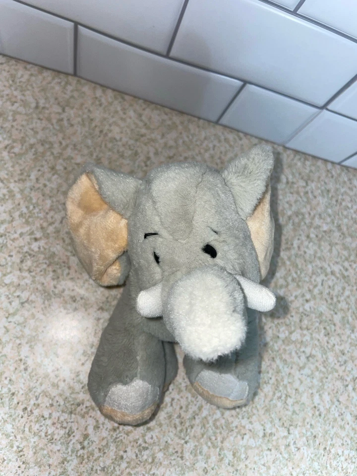 GANZ Velvety Elephant HM167 Stuffed Plush Lovey Animal EUC - Image 3 of 4