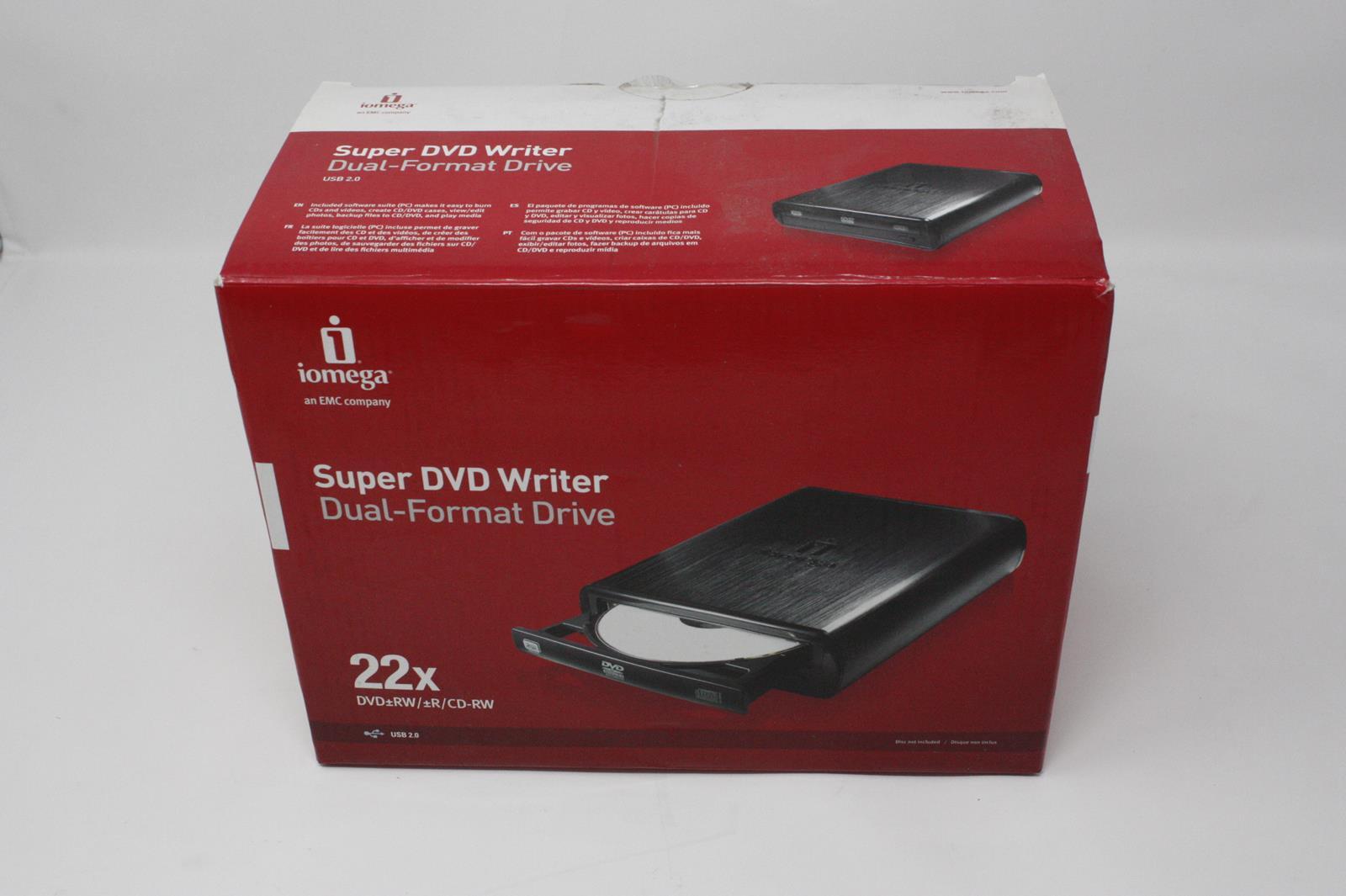 IOMEGA 31813800 SUPER DVD WRITER DUELFORMAT DRIVE eBay