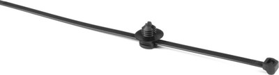 100 Stk. HellermannTyton Befestigungsbinder T120RFT9A-PA66HS BK schwarz