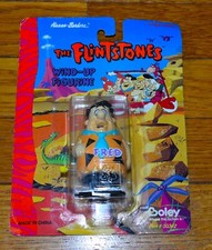 Vintage 1994 The Flintstones Wind-Up Figurine by Hanna-Barbera Fred NIP