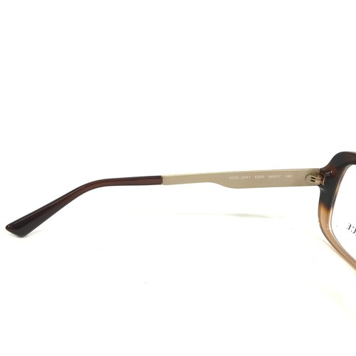 Versace Eyeglasses Frames MOD.3241 5205 Brown Tortoise Gold Square 54-17-140 - Picture 9 of 11