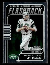 2020 Panini Absolute #FF-JN Joe Namath Fantasy Flashback card