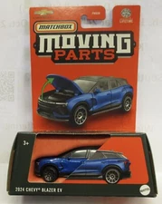 2024 MATCHBOX MOVING PARTS Q CASE 2024 CHEVY BLAZER EV BLUE 