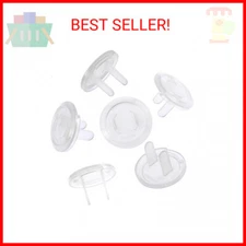 PandaEar Outlet Plug Covers(52 Pack) Clear Child Proof Electrical Protector Safe