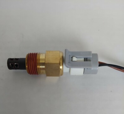 GM AIR TEMP SENSOR 3/8 NPT & Plug Connector Pigtail  HalTech FuelTech MaxxEcu 