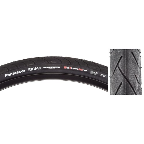 Pneu VTT Slick Lampa – 26 X 1,50/1,75, Noir, Pour Route Ou Chemin
