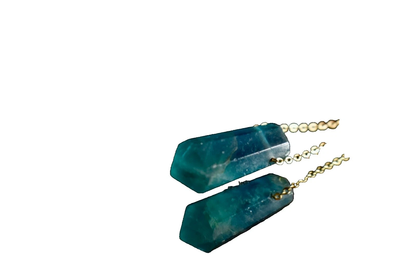 Fluorite Yellow Gold Filled Fashion Jewelry