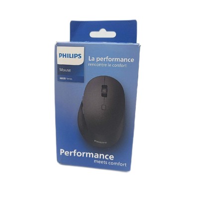 Philips SPK7607 Maus Wireless 3200 dpi 24 GHz Bluetooth 3050 Smart Technologie