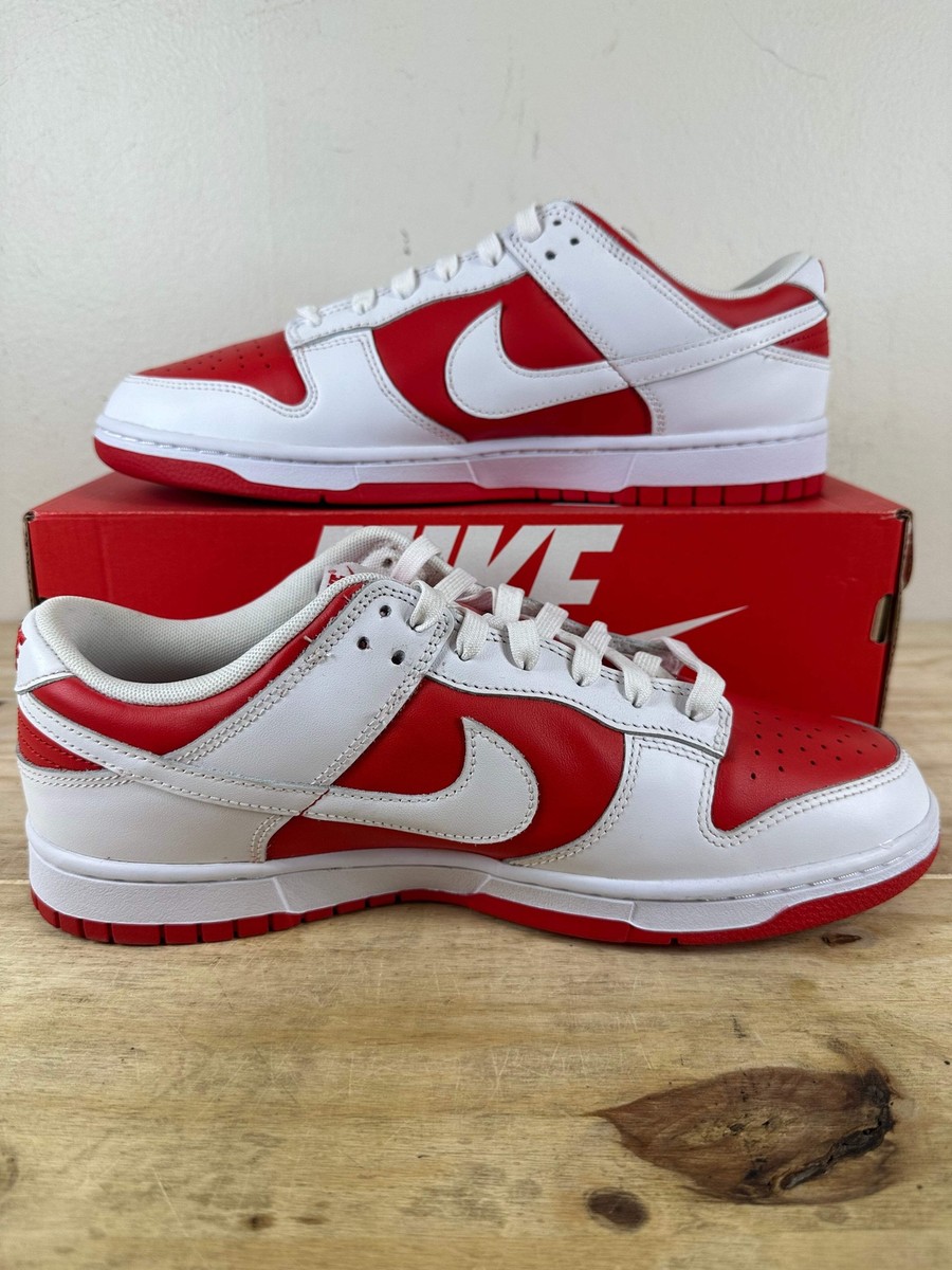 Nike Dunk Low Championship Red Sz 11.5 DS | eBay