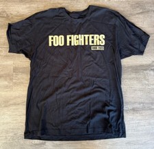 FOO FIGHTERS 2023 Concert T-Shirt Authentic Band Tour Merch Official XL