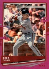 2020 Donruss Purple Holo Trea Turner #108 Baseball DNA Games