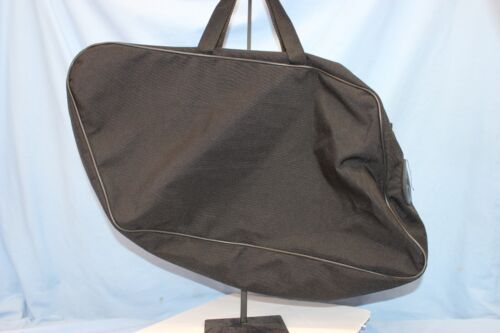 Harley Davidson Black Angled Canvas Duffle Bag Travel Carry On Biker - Picture 2 of 4