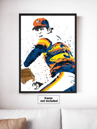 Nolan Ryan Houston Astros Sports Print, Man Cave - Picture 2 of 6
