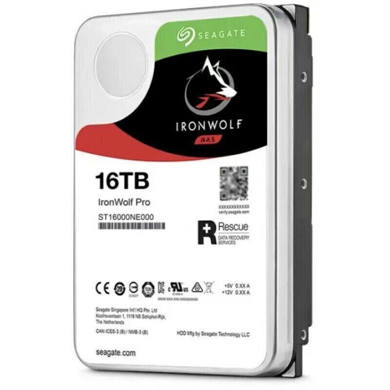 新品未開封】16TB HDD Seagate IronWolf Pro ST16000NE000 CMRモデル