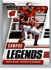 2021 Panini Contenders Draft Campus Legends #4 Russell Wilson Wisconsin Badgers 