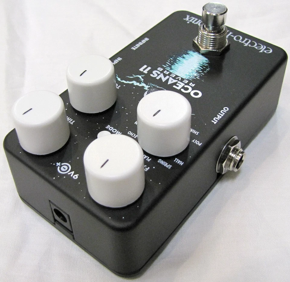 Used Electro-Harmonix EHX Oceans 11 Reverb Guitar Effects Pedal - Image 3 of 3