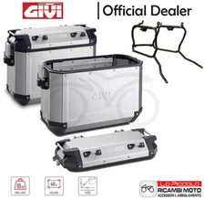 Plo1188cam Obkn48apack2 Givi Outback Suitcases Honda X-Adv 750 2021/2023