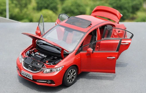 1/18 For Honda CIVIC Si 9 Diecast Metal Car Model Toys Gift Collection Red - Picture 8 of 8
