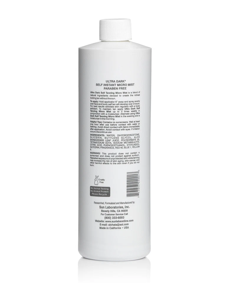 Spray Tan Solution Dark 16 oz Autobronzeador Melhor Bronzeamento Aerógrafo Sem Sol - Imagem 3 de 4