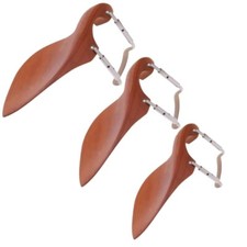 Nice 5 pcs violin chin rest with bracket 4/4 of Jujube wood 6486