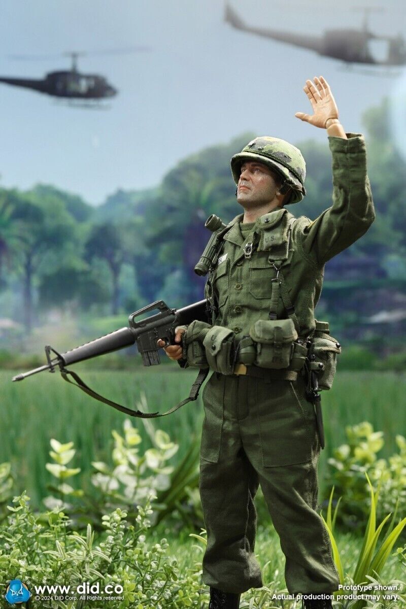 Figurine Del Prado Soldat Cavalerie US 1ère Division 1941 - 54mm Plomb Peint