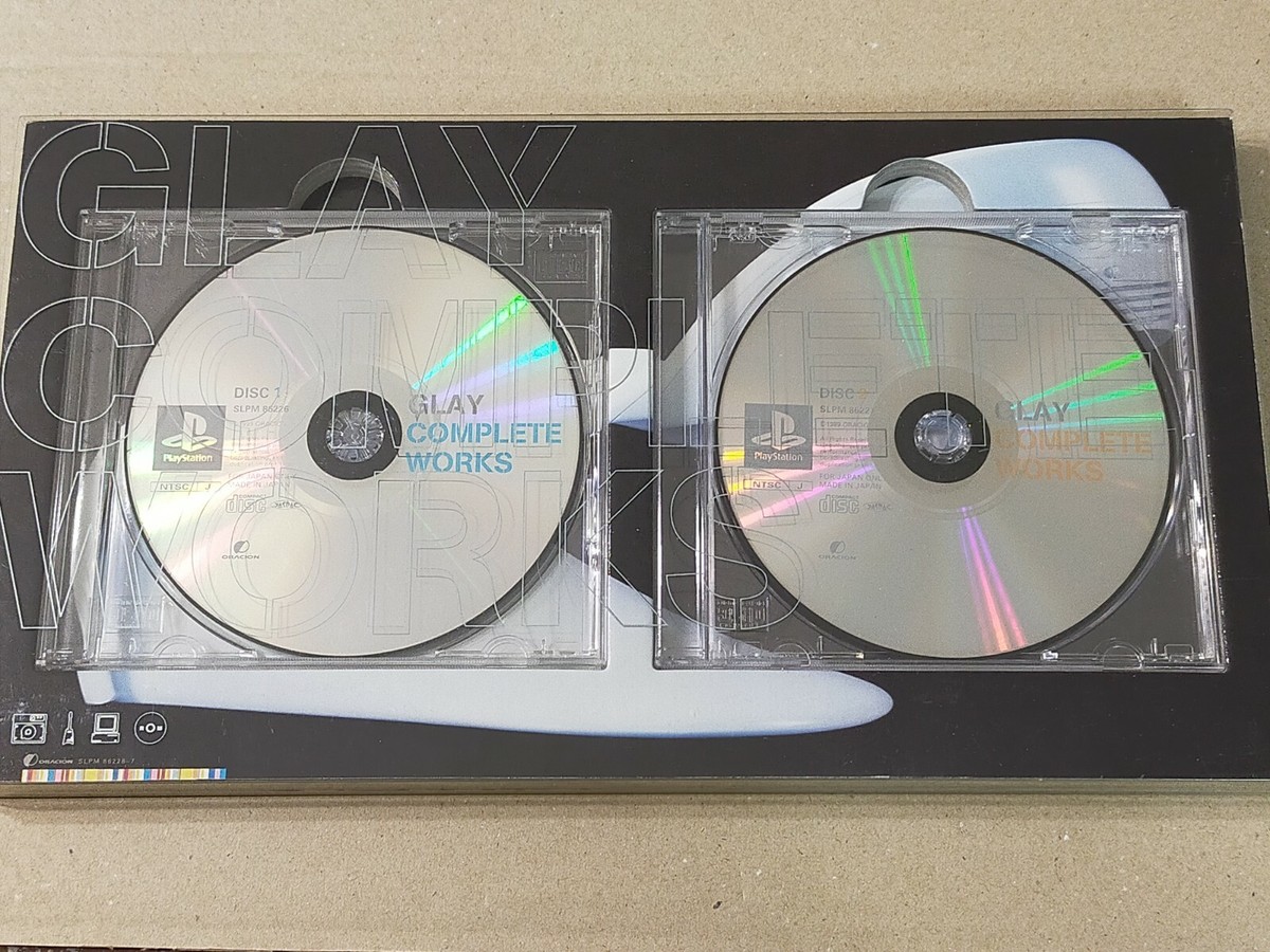 GLAY　COMPLETE WORKS GLAY COMPLETE WORKS - PS1 Sony PlayStation 1 NTSC-J JAPAN