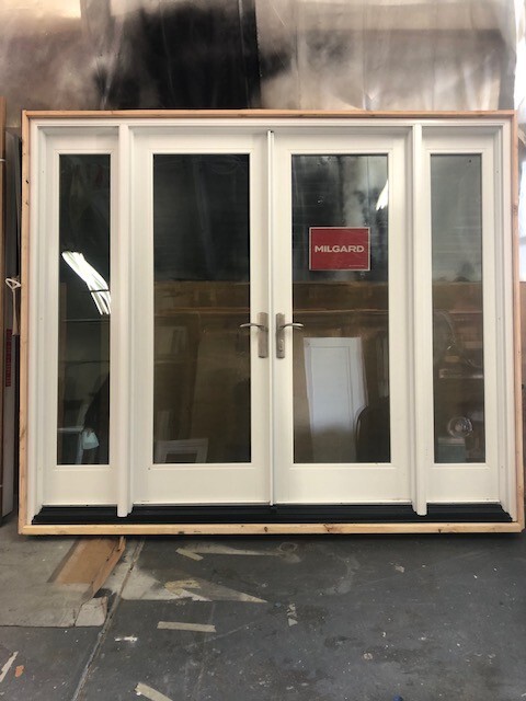 French Doors With Venting Side Lights French Patio Door With (2)