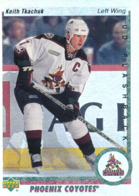 2000-01 Upper Deck UD FLASHBACK #7 KEITH TKACHUK - Phoenix Coyotes