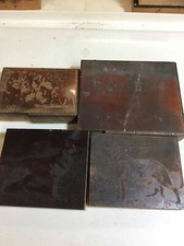 4 Copper Photogravure German Shepherd Champio...