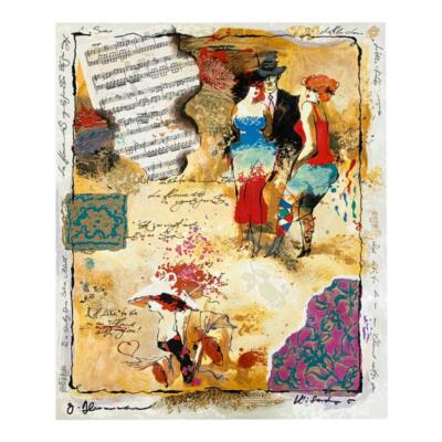 Alexander & Wissotzky, ''Untitled 2'' numbered limited edition serigraph