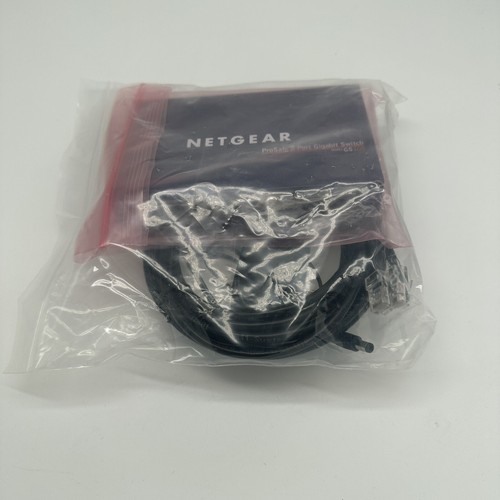 Netgear Prosafe 8 Port Gigabit Switch Model GS108 v3 + Cords - Picture 6 of 6